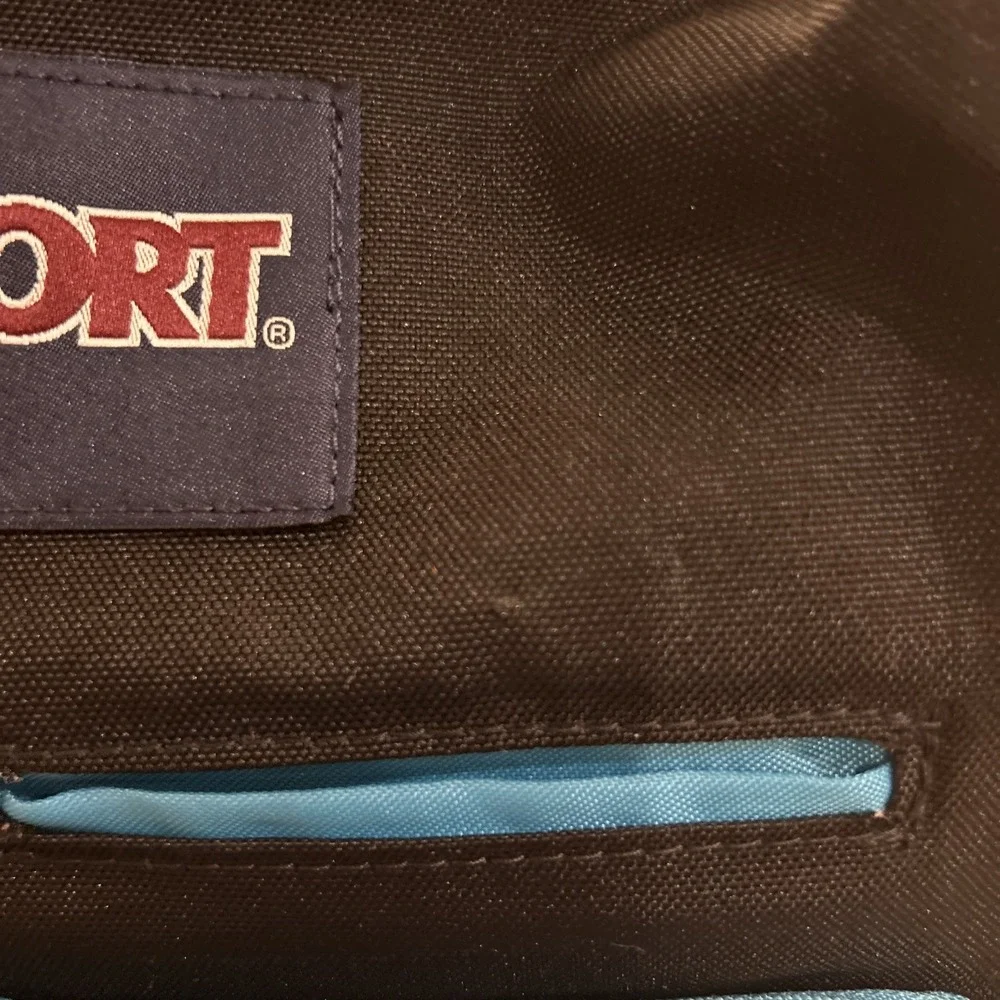 Jansport Digibreak Black Laptop Lined Tablet Zip Pocket Backpack School